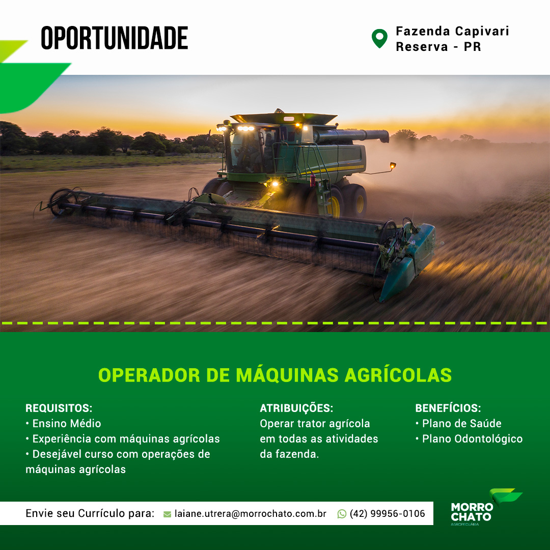 Morro Chato Agropecuária | Agricultura, Pecuária e Reflorestamento